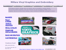 Tablet Screenshot of millersvinylgraphics.com